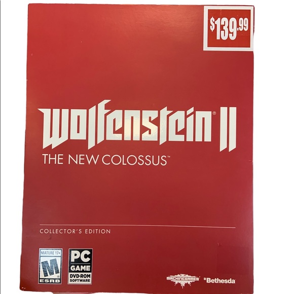 Wolfenstein II: The Colossus - Collector's Edition (PC, 2017) W 12 Inch Figure - Picture 2 of 5